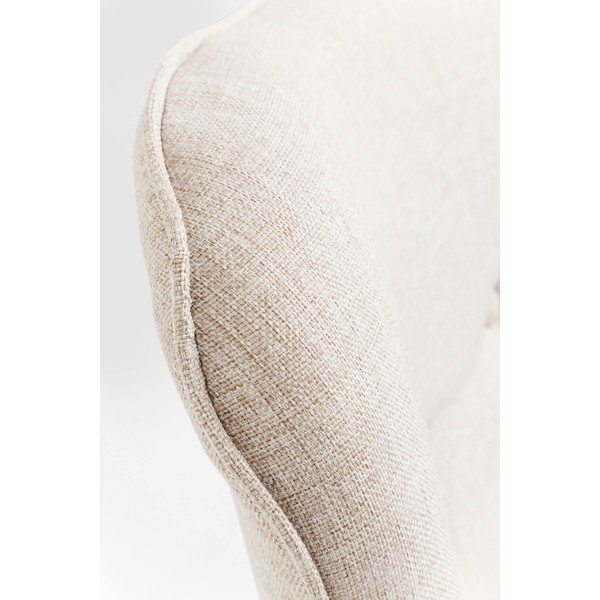 Poltrona bianca Vicky Ecru - Kare Design-image-3