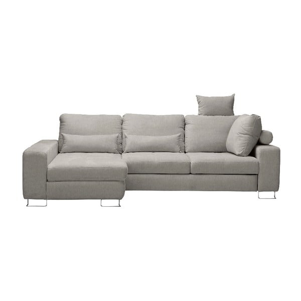 Divano letto angolare beige, angolo sinistro Alpha - Windsor & Co Sofas