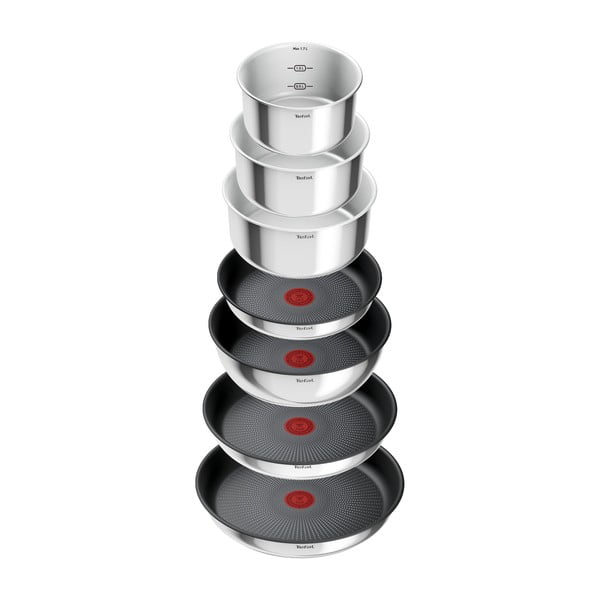 Set di pentole in acciaio inox 13 pezzi INGENIO Emotion L897DS04 - Tefal-image-2