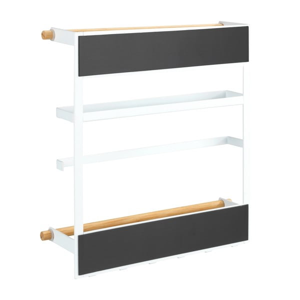 Organizzatore da parete bianco per la cucina Magna - Wenko-image-2