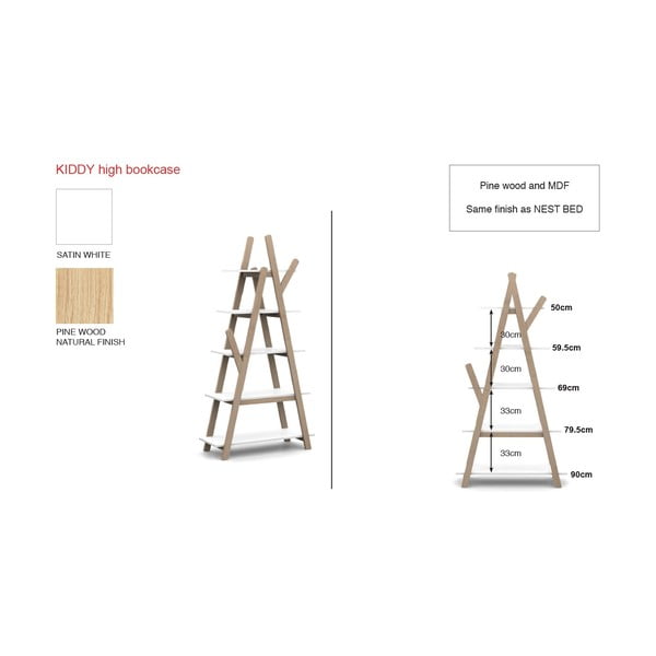 Biblioteca per bambini Kiddy - Vipack-image-2