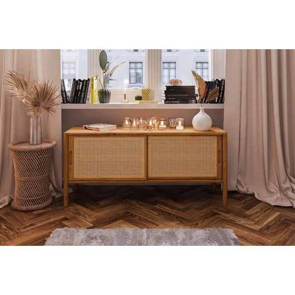 Tavolo TV in rovere 142x64 cm Pola - The Beds-image-1