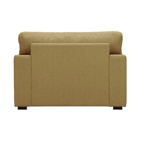 Hořčicově žluté křeslo Windsor & Co Sofas Daphne-image-4