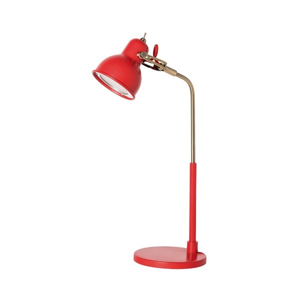 Lampada da tavolo rossa con luce LED Bang - SULION