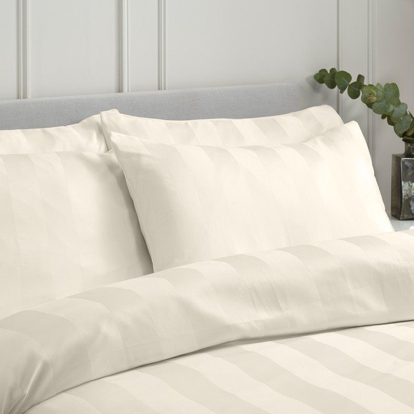 Federe per cuscino in set in raso di seta 4 pz 75x50 cm So Soft Satin Stripe – Catherine Lansfield-image-1
