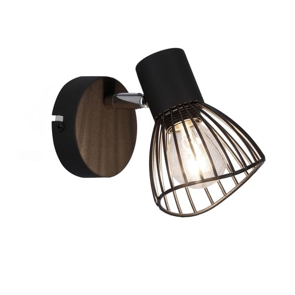 Lampada da parete nera Fly - Candellux Lighting