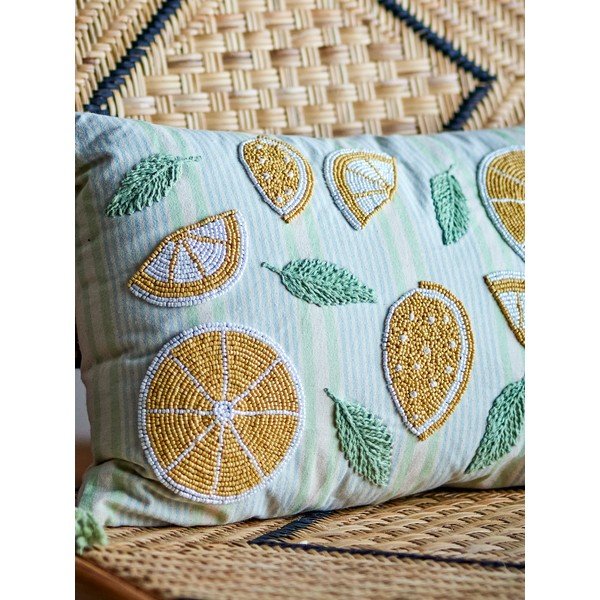 Cuscino decorativo in cotone 35x50 cm Lemon – Bloomingville-image-3