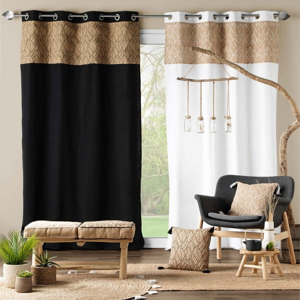 Tenda bianca 140x240 cm Kalinda - douceur d'intérieur-image-2