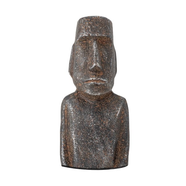 Statuetta in metallo Moai - Bloomingville