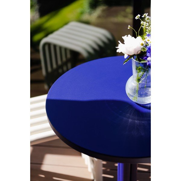 Tavolo da pranzo da giardino rotondo in metallo ø 59 cm Nokk – noo.ma-image-3