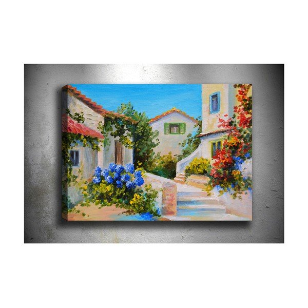 Immagine Villaggio, 70 x 50 cm - Tablo Center