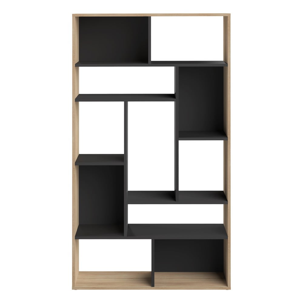 Libreria nera in rovere 91x163 cm Seoul - TemaHome | Librerie