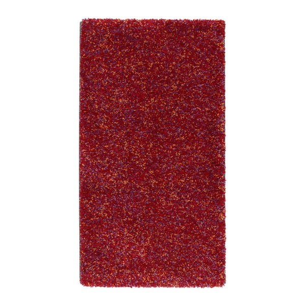 Tappeto rosso Babel Liso Rojo, 133 x 190 cm - Universal
