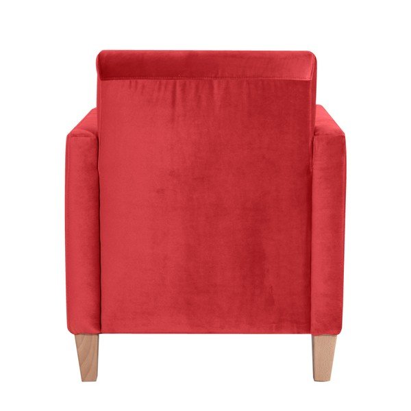 Poltrona rossa Milla Velvet - Max Winzer-image-2