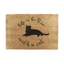 Zerbino in fibre di cocco 40x60 cm Life Is Better With a Cat – Artsy Doormats
