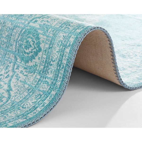 Tappeto turchese , 80 x 150 cm Carme - Nouristan-image-4