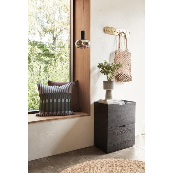 Attaccapanni dorato in metallo Form - Hübsch-image-2