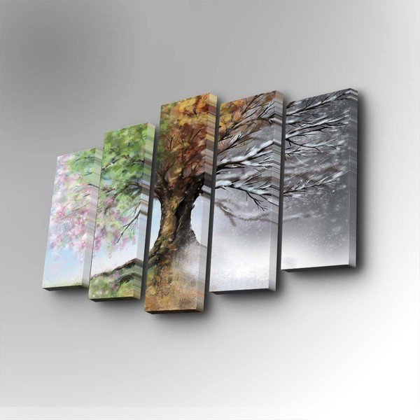 Quadro multiplo Quattro stagioni, 82 x 50 cm - Art Five-image-2