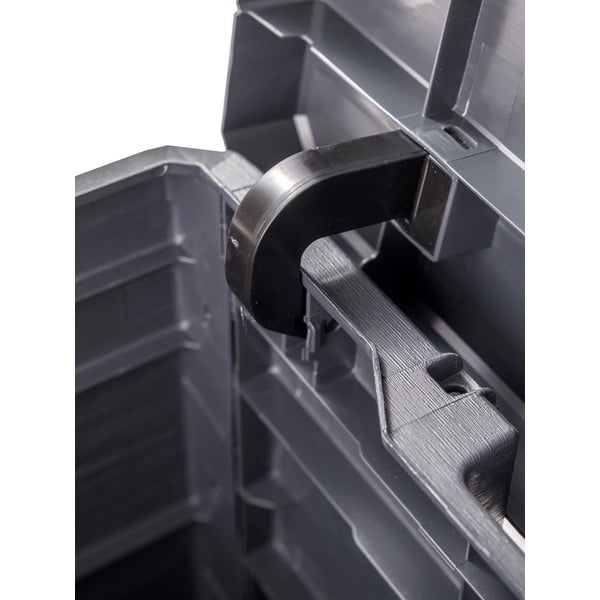 Cassetta portaoggetti da giardino grigio scuro Woodys - Toomax-image-4