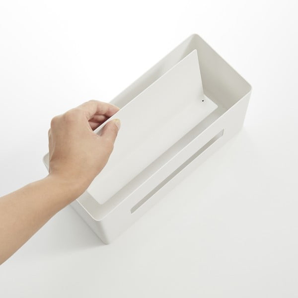 Scatola di metallo per fazzoletti Rin - YAMAZAKI-image-4