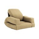 Poltrona gialla per bambini Mini Hippo - Karup Design