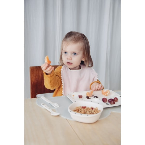 Bavaglino in mussola rosa London - Kindsgut-image-1