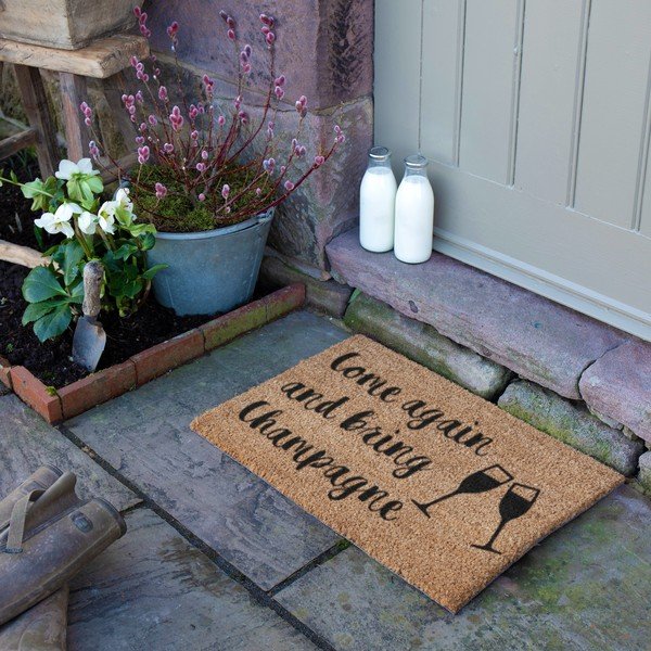 Zerbino in cocco 40x60 cm Bring Champagne - Artsy Doormats-image-3