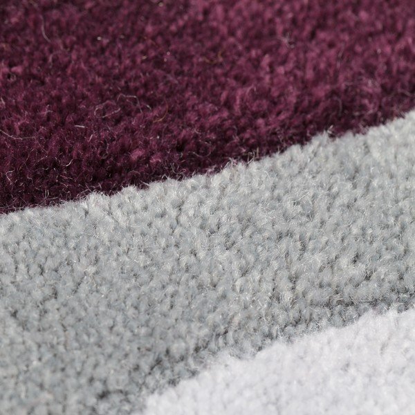 Tappeto grigio e viola Splinter Purple, 120 x 170 cm - Flair Rugs-image-2