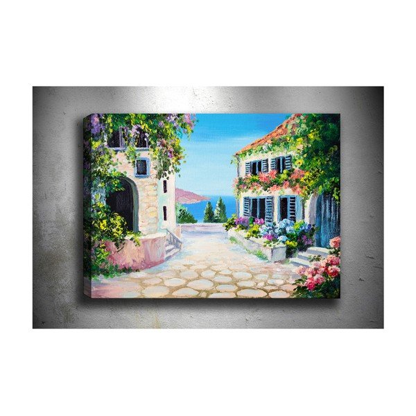 Pittura Vista pacifica, 70 x 50 cm - Tablo Center