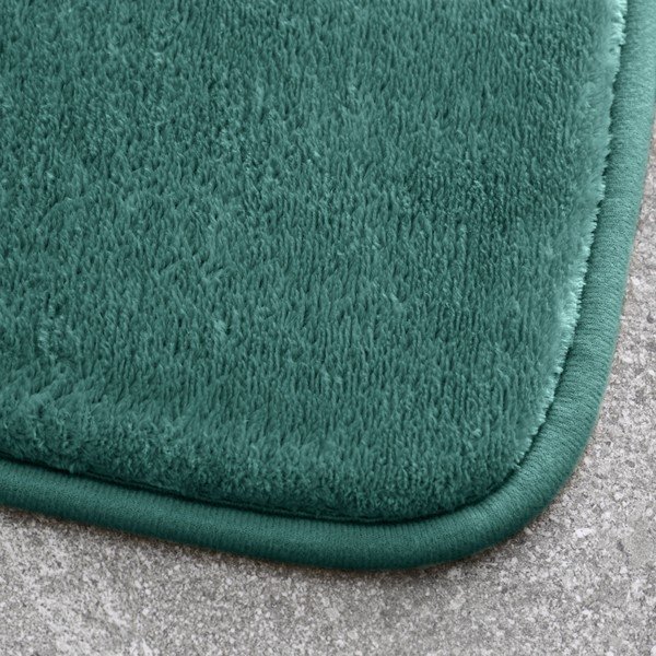 Tappetino per il bagno verde in memory foam per la vasca/per la doccia 50x80 cm Anti-Bacterial – Catherine Lansfield-image-4