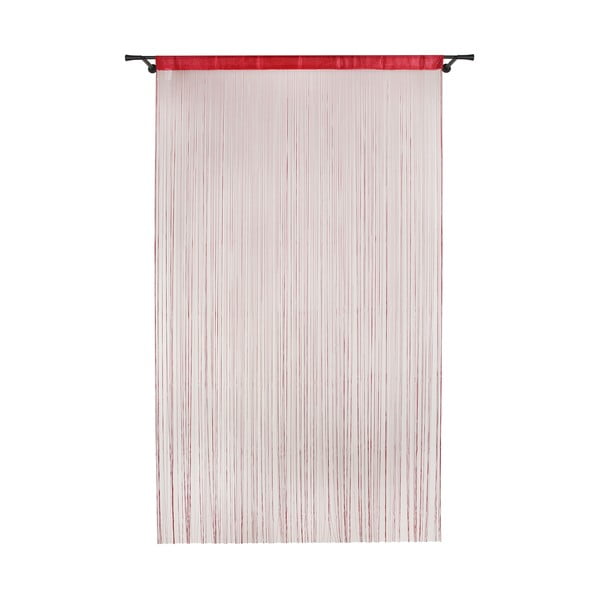 Tenda per porta rossa 100x200 cm String - Mendola Fabrics