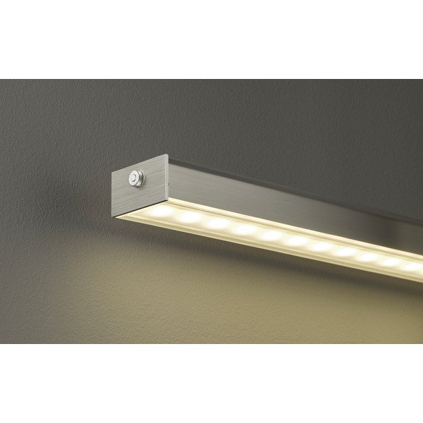 Lampadario con intensità regolabile argentato in metallo Vitan – Fischer & Honsel-image-2