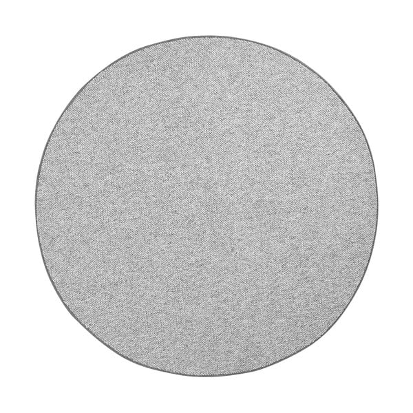 Tappeto circolare grigio, ⌀ 200 cm Wolly - BT Carpet
