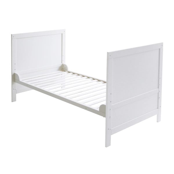 Culla bianca con baldacchino 70x140 cm - Roba-image-3