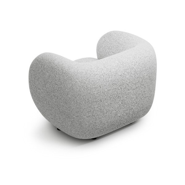 Poltrona grigio chiaro Kate – Micadoni -image-2