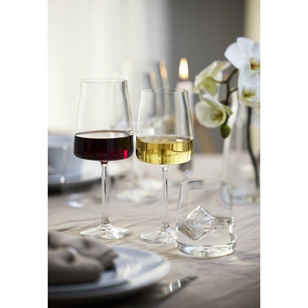 Set di bicchieri da vino 4 pz 540 ml Zero – Lyngby Glas-image-1
