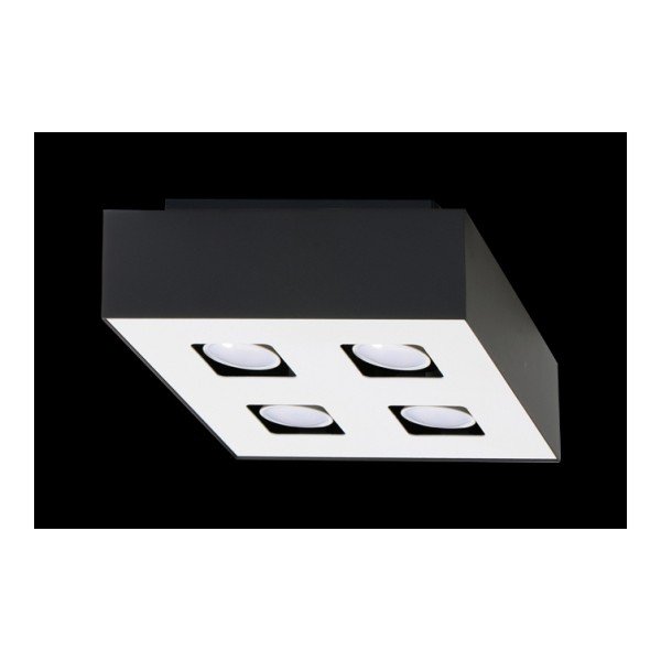 Plafoniera nera Hydra - Sollux-image-1