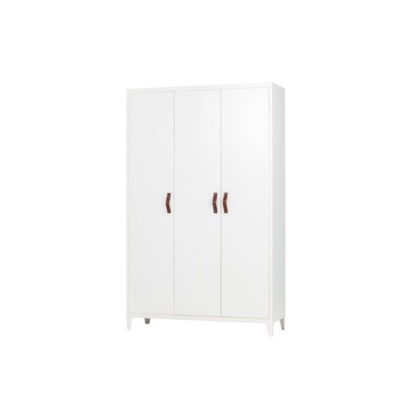 Armadio bianco Brock, larghezza 120 cm - WOOOD-image-1