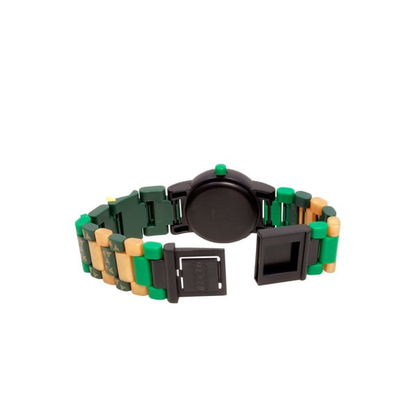 Orologio da polso verde con cinturino pieghevole e minifigure NINJAGO Lloyd - LEGO®-image-3