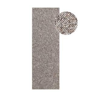 Passatoia grigia lavabile 80x240 cm Rocco Taupe – Elle Decoration