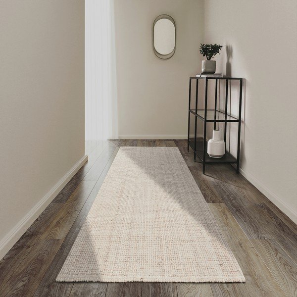 Passatoia bianca in iuta reversibile/tessuta a mano 80x200 cm Rosalie – Villeroy&Boch-image-1