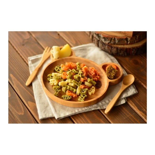 Set da pranzo per bambini in bambù Teddy - Bambum-image-1