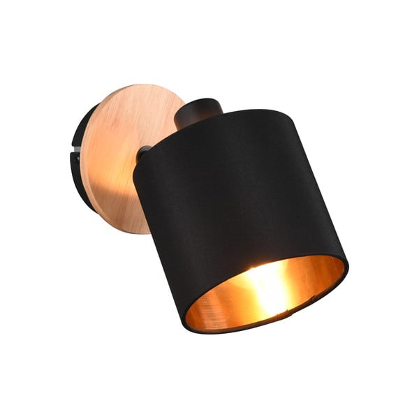 Faretto nero/di colore naturale ø 12 cm Tommy – Reality-image-1