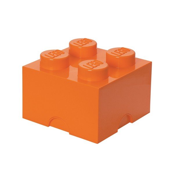 Úložná kostka, oranžová