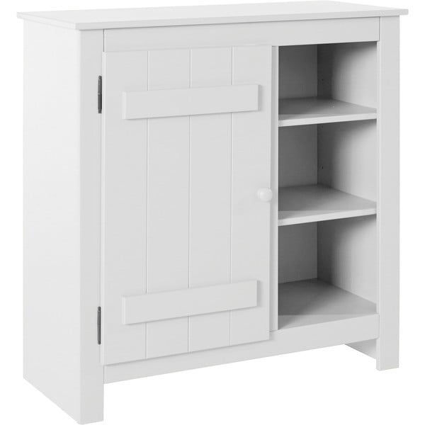 Madia in legno di pino bianco 90x90 cm Bertram - Støraa-image-2