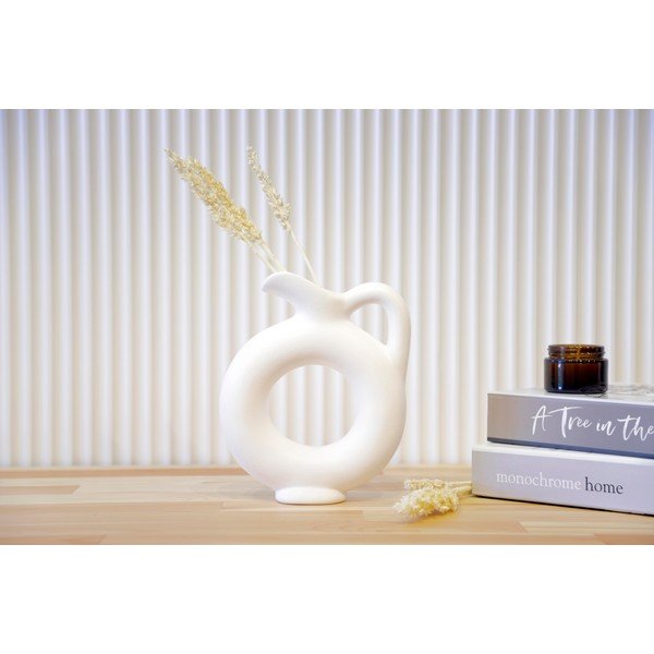 Vaso in ceramica bianca Hitit - Rulina