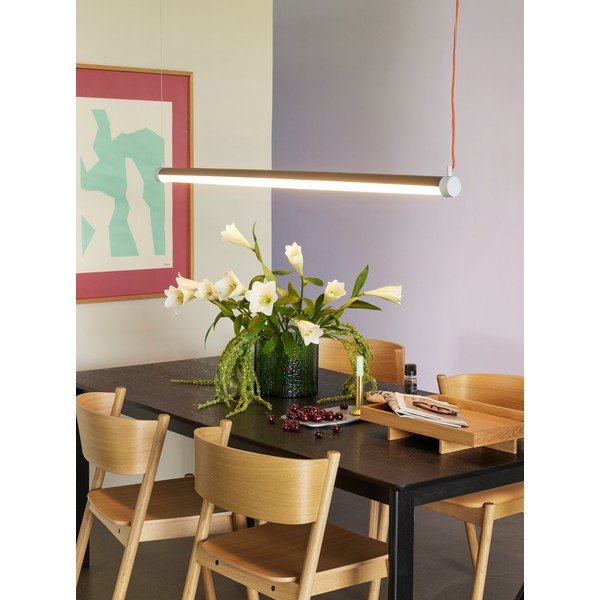 Sedie da pranzo in rovere Oblique - Hübsch-image-1