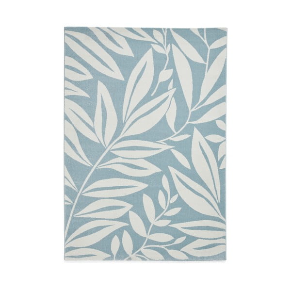 Tappeto blu 80x150 cm Sorral Leaves  – Catherine Lansfield