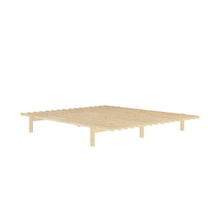 Letto matrimoniale in legno di pino con griglia 180x200 cm Pace - Karup Design