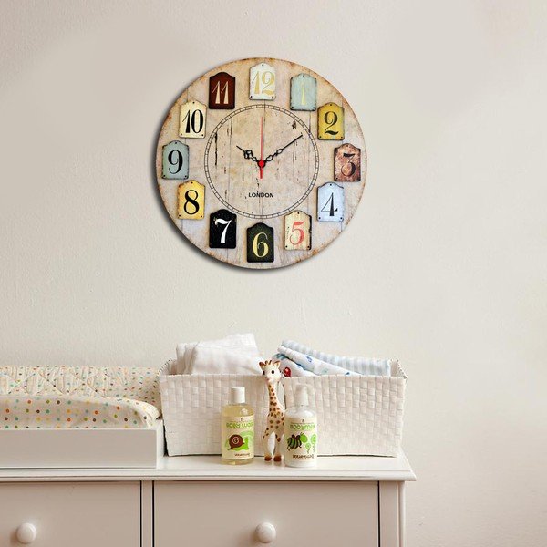 Orologio da parete Norberto, ø 40 cm - HomeArt-image-1